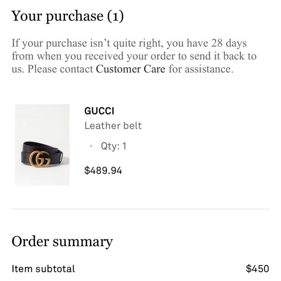 Gucci Marmont GG Big Logo Leather Belt Black Women's Size - Picture 6 of 7